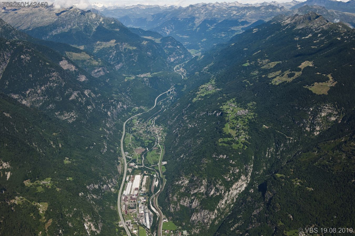 Valle Leventina - Von Bodio in Richtung Faido
